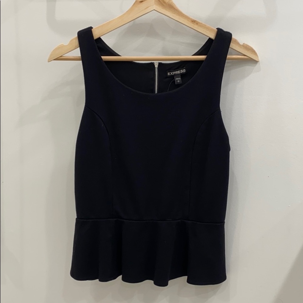 Express Blouse with Sexy Mesh Back